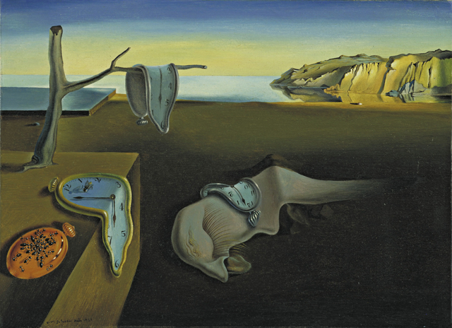 Salvador Dalí. The Persistence of Memory. 1931