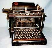 Maquina de escribir (tipógrafo)