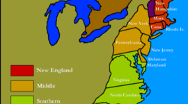 Timeline: 13 Colonies