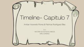 Timeline: Timeline- Capitulo 7, Ambar Acevedo & Patricia Rodríguez
