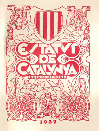 Estatut d'autonomia de Catalunya (1932-1939)