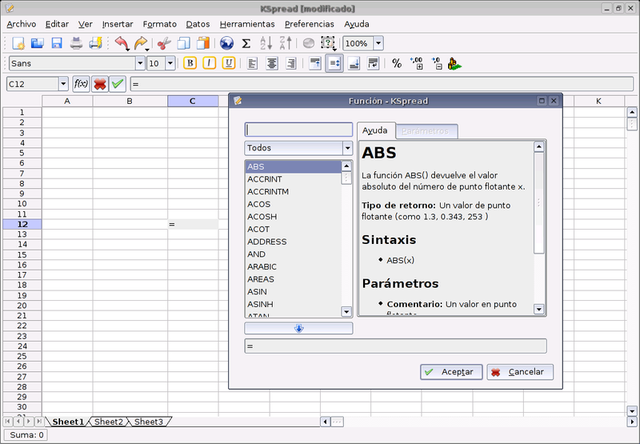 El primer full de calcul