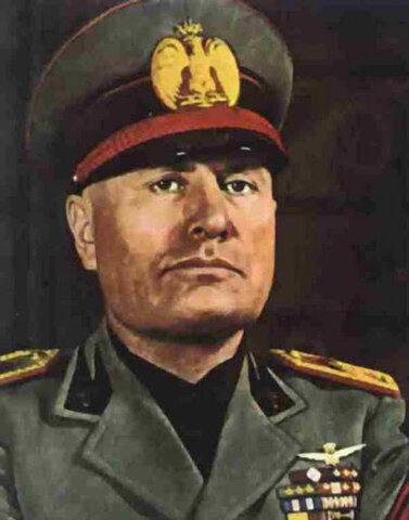Mussolini ,Cap d'estat dictatorial (1922-1943)