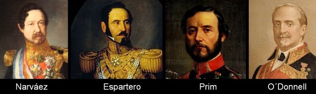 Fracaso de la Revolución de los generales O´Donell y Narváez (1841)