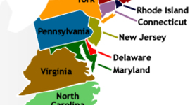 Timeline: LINEA DEL TEMPO DELLE COLONIE INGLESI IN AMERICA