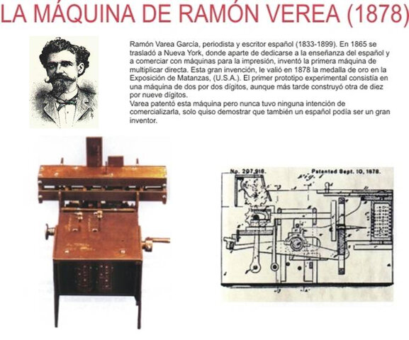 Primera calculadora capaz de realizar multiplicaciones