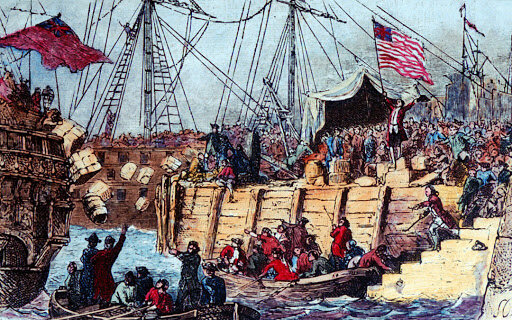 Il " tea party" di Boston