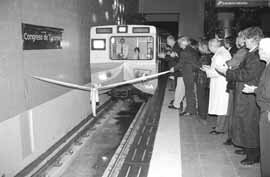 Inauguración de la Línea A