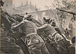 Liberación de los rebeldes asediados en el Alcázar de Toledo.