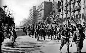 Ofensiva contra Cataluña por parte de franquistas.