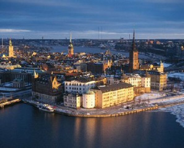 Tillbringade tid i stockholm pga: