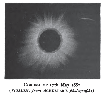 Descubrimiento del Cometa del Eclipse