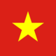 Flag of vietnam red flag with yellow star