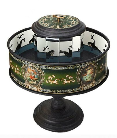 Praxinoscope by French inventor Charles Emile Reynaud