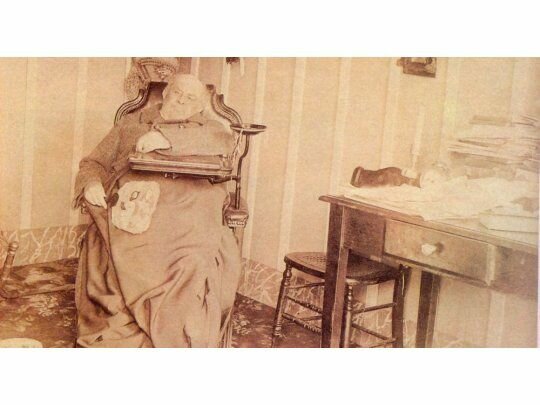 Fallecimiento de D F Sarmiento