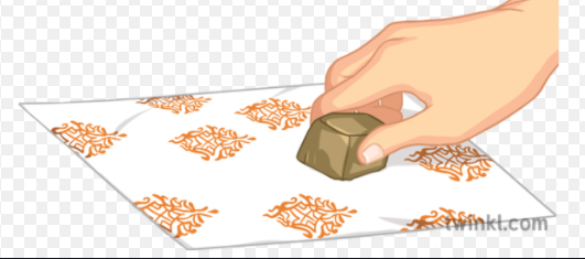 Block printing appeared in Europe.