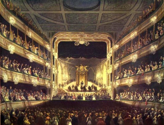 ◀Theatre Royal in Covent Garden, London opens