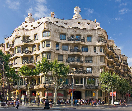La casa Milà (La Pedrera)