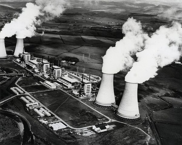 The first nuclear energy power station in the world was built