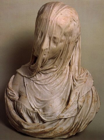 The "Veiled Dame" (Puritas) by Antonio Corradini