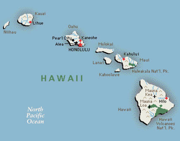 Hawaii Becomes a Territory