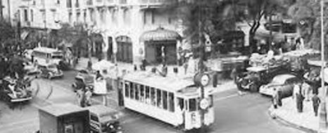 el primer tendido ferroviario