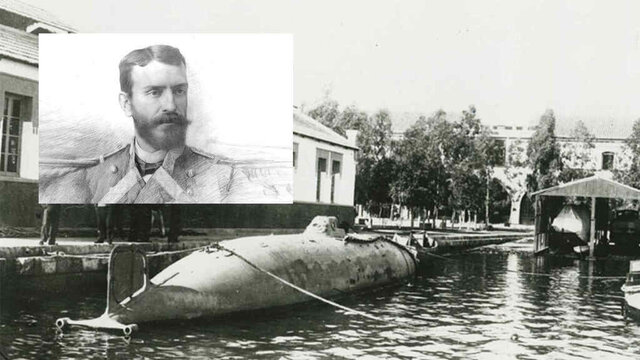 Submarino Peral. Primer submarino militar de la historia.