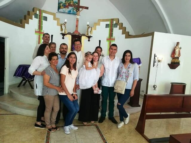 BAUTIZO DE MI PRIMA  ANGELINA