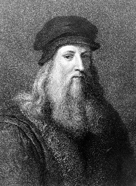Leonardo Da vinci (15 de abril de 1452 -  2 de mayo de 1519).