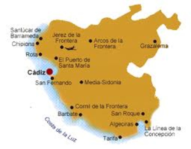 Alfonso X took up Cádiz