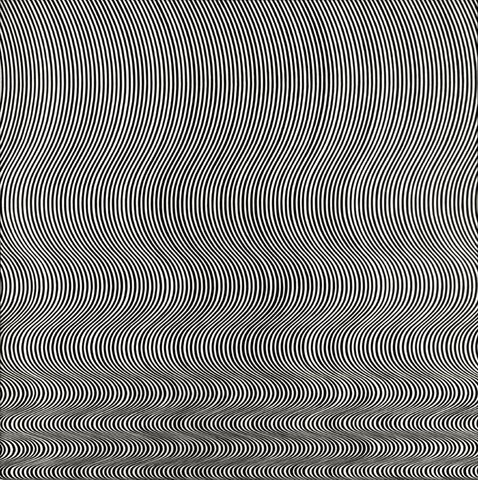 Bridget Riley. "Fall," 1963, Tate Britain, London, United Kingdom