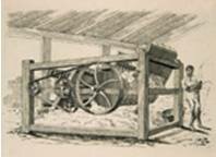 Desmontadora de algodón