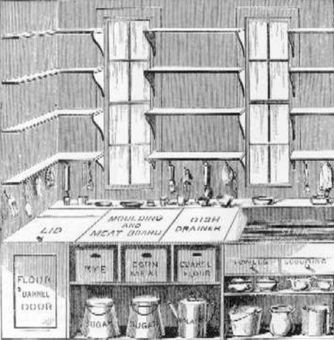 Las assembled kitchen-Cocina Americana