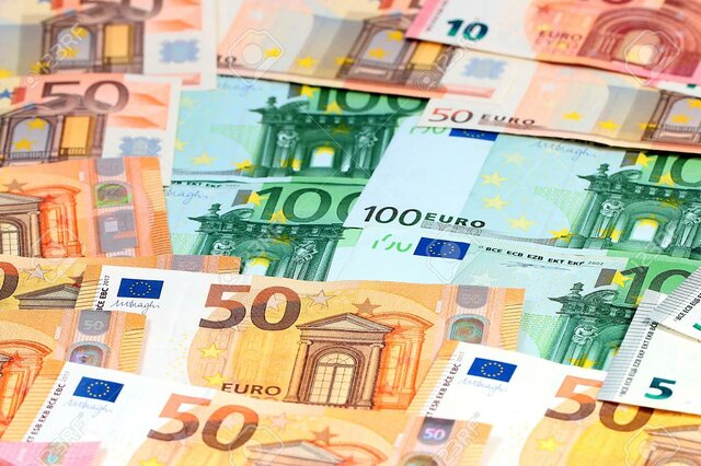 Papel moneda Europeo.