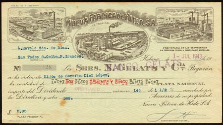 Creación del cheque.