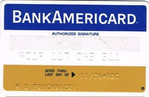 Tarjetas de crédito (Dinero bancario).