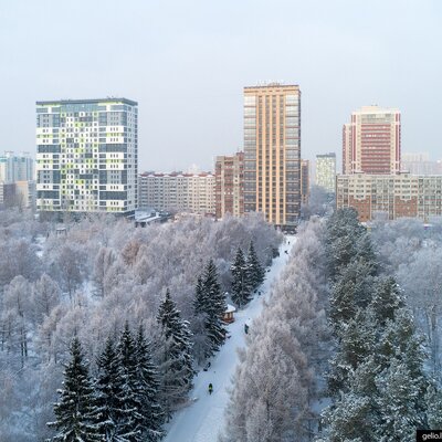 Timeline: времена года Новосибирска