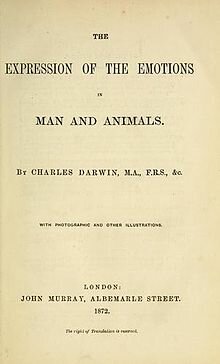 Obra “La expresión de las emociones en el hombre y en los animales”