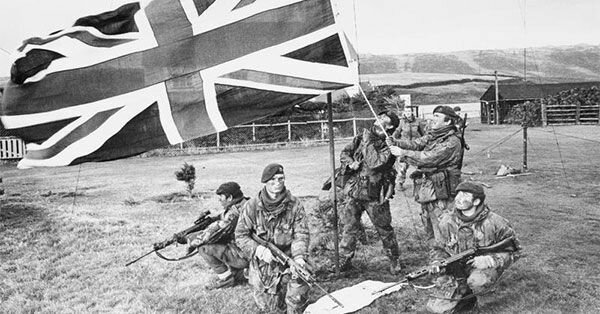 The Falklands war