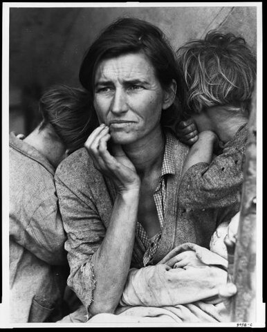 Mare migrant - Dorothea Lange