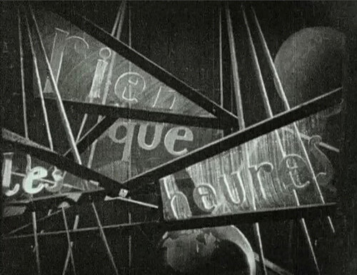 Alberto Cavalcanti. Rien que les heures.