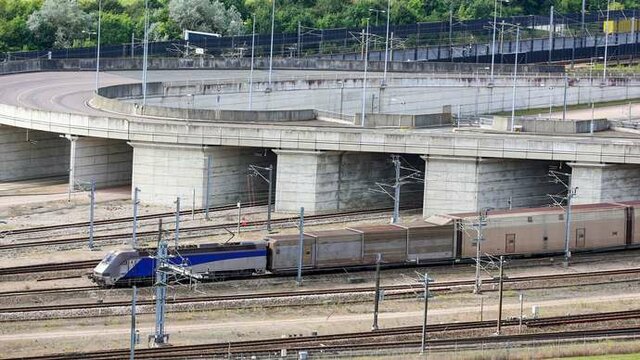 The Channel Tunnel was officially opened
