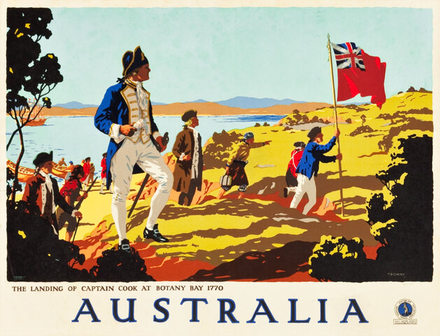 The Dutch invaded Australia