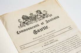 Australian Commonwealth was created