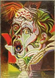 André Masson, Portrait du poète Heinrich von Kleist, 1939