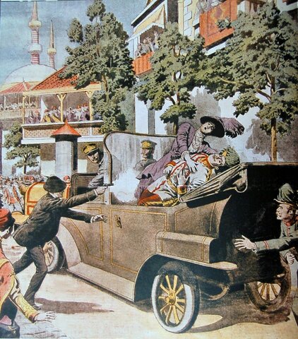 The Archduke Franz Ferdinand Killed!