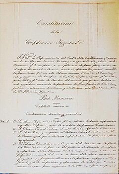 Argentina, ahora una nación