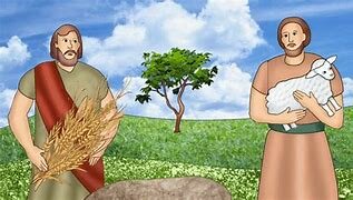 Adoracion de Abel y Cain  año 3800 a.c