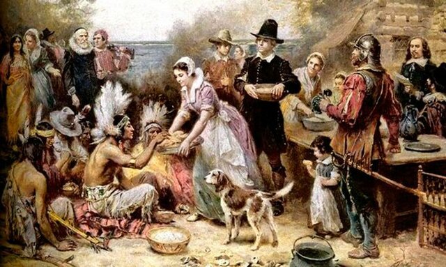 The first Thanksgiving