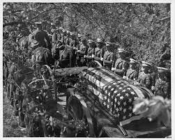 President Roosevelt dies